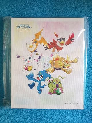 SELLADO LIENZO JAPONÉS DIGIMON 02 THE BEGINNING