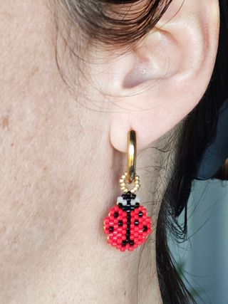 Figuras para aros mariquita y trébol