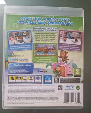 Juego para PlayStation3 "Eyepet"