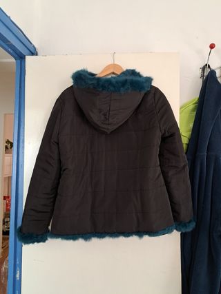 Chaqueta de piel de conejo