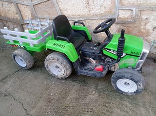 Tractor 12 v. Niños hasta 4 años.