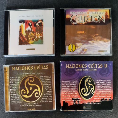 Lote CDs música celta Naciones celtas (4 CDs)