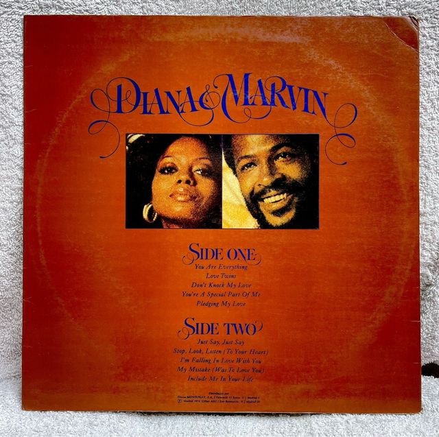 Vinilo de Diana Ross y Marvin Gaye
