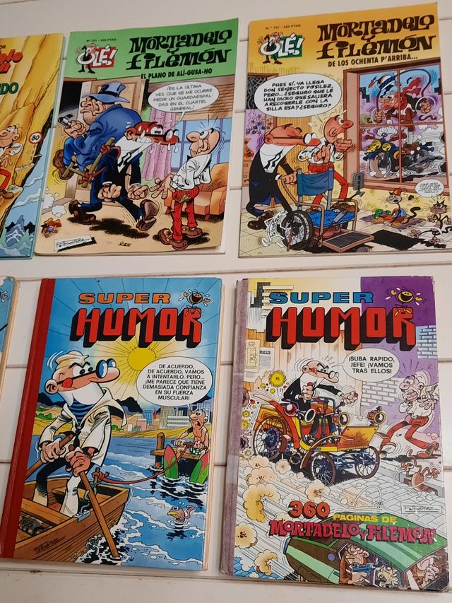 SUPER HUMOR. Lote cómics por 50€