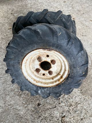 Ruedas motocultor