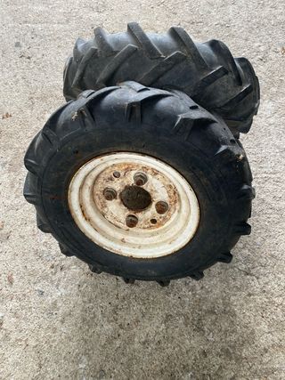 Ruedas motocultor