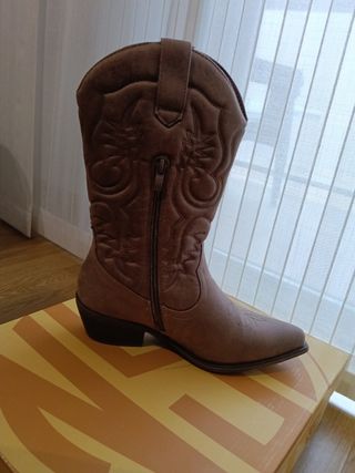 Botas bajas cowboy