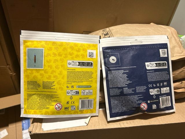 2 SACCHETTI DI PLASTICA LEGO