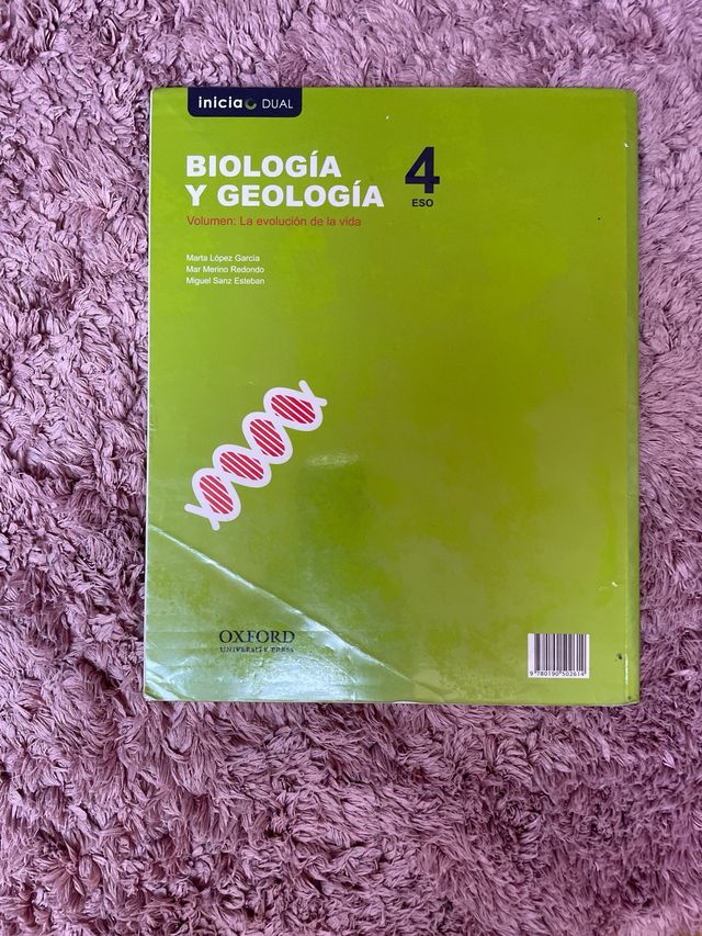 Biología y Geología 4.º ESO.