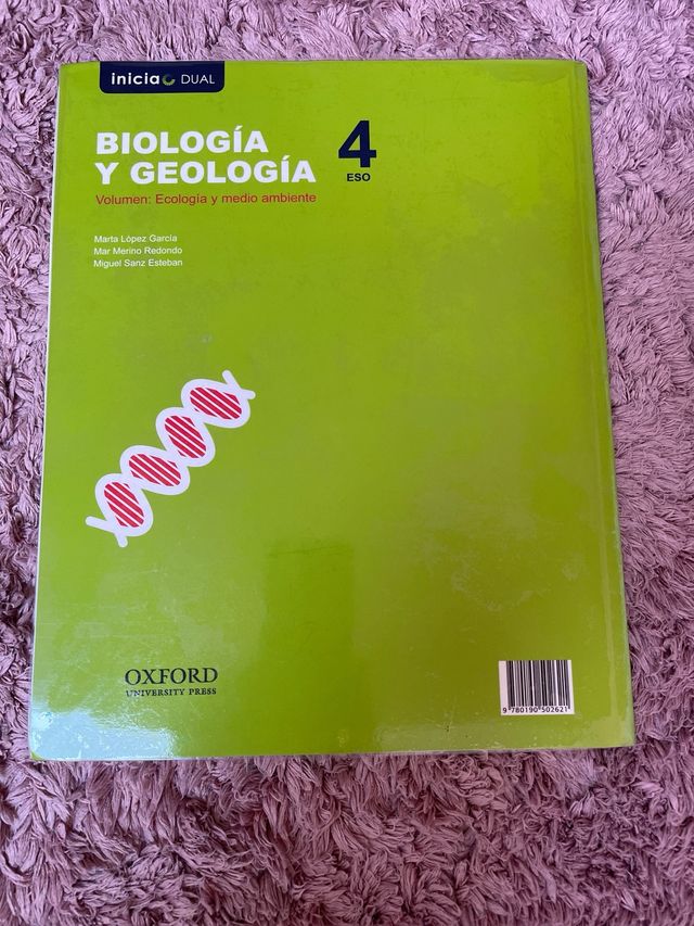 Biología y Geología 4.º ESO.