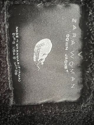 Plumifero zara talla S