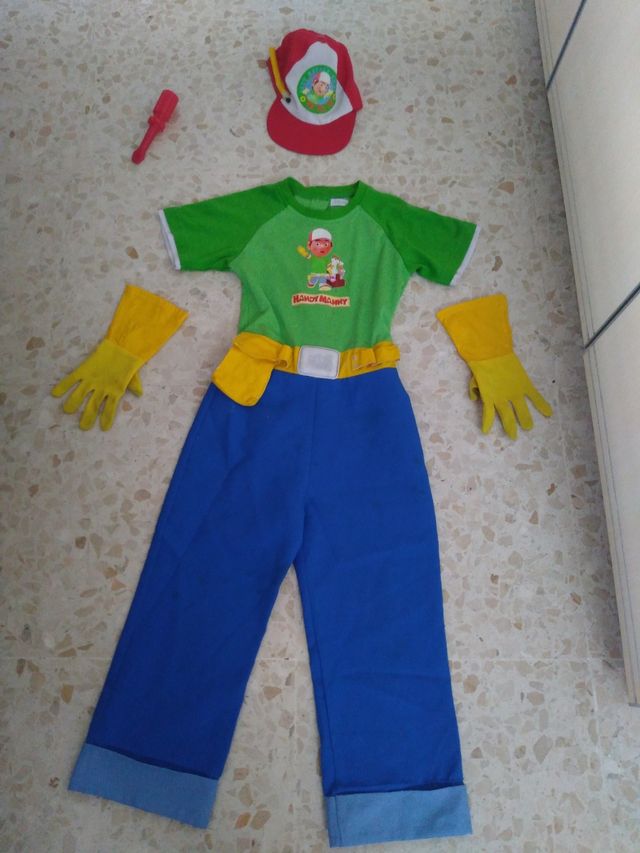 Disfraz Mani Manitas Oficial Talla 5-6