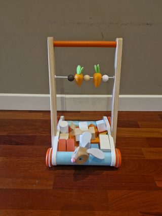 Correpasillos y bloques madera