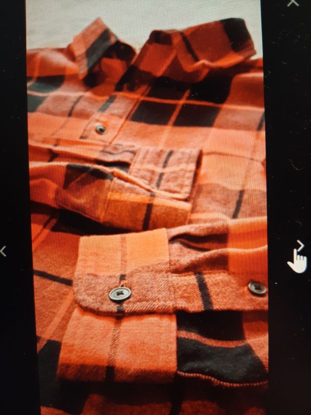 ZARA 14 camisa cuadros negra y roja, 13 14