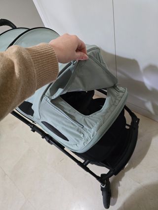 Bugaboo bee6, capazo, silla+ capota invierno y ver