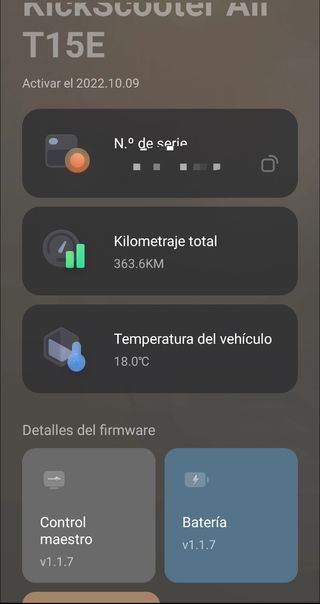 Patinete eléctrico 