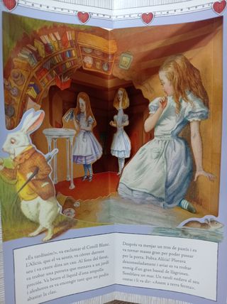 ALICIA AL PAIS DE LAS MERAVELLES LLIBRE CARRUSEL