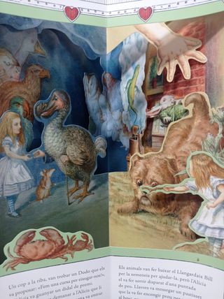 ALICIA AL PAIS DE LAS MERAVELLES LLIBRE CARRUSEL