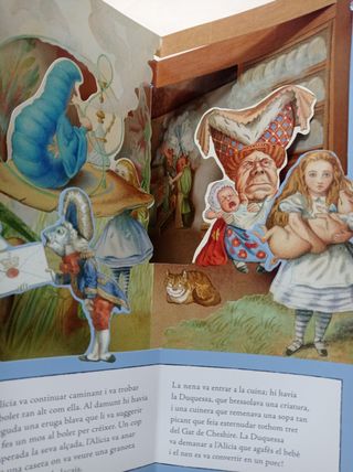ALICIA AL PAIS DE LAS MERAVELLES LLIBRE CARRUSEL