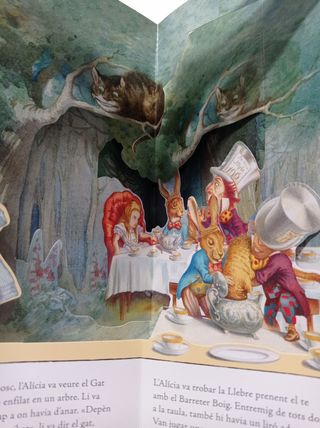 ALICIA AL PAIS DE LAS MERAVELLES LLIBRE CARRUSEL