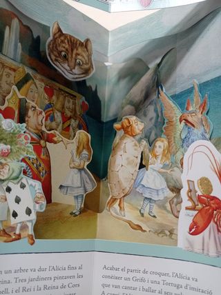 ALICIA AL PAIS DE LAS MERAVELLES LLIBRE CARRUSEL