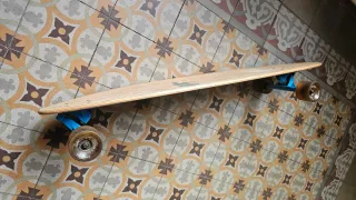 Longboard skate Manual