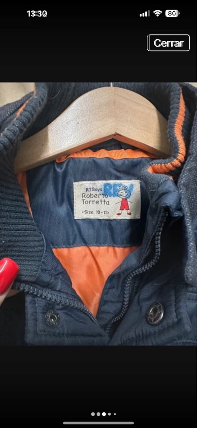 Parka niño Roberto Torreta