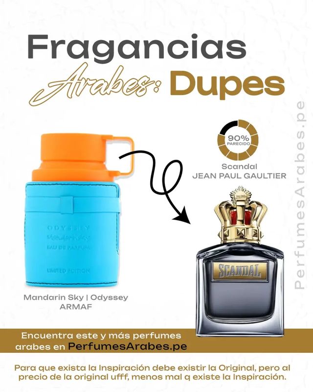ODYSSEY MANDARÍN SKY   PERFUME ARABE