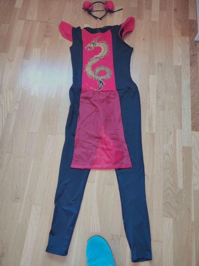 Disfraz samurái mujer