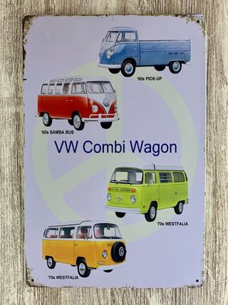 Cartel vw combi wagon