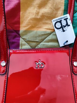 Borsa Roccobarocco Rossa Lucida