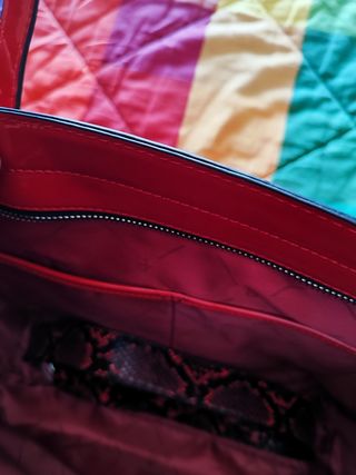 Borsa Roccobarocco Rossa Lucida