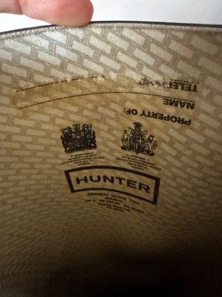 Botas hunter