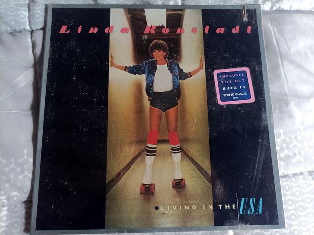 Vinilo linda ronstadt living in the usa