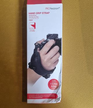Hand strap de piel para cámara de fotos