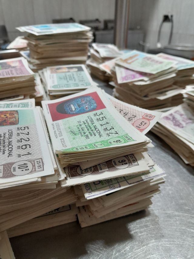 Colección decimos antiguos 1979- 1985