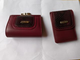 Monedero y pitillera balenciaga