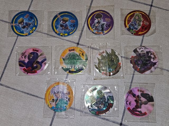 Lotto 11 Duel Tazos Yu-Gi-Oh