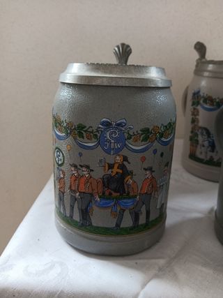 Jarras de cerveza Alemanas.