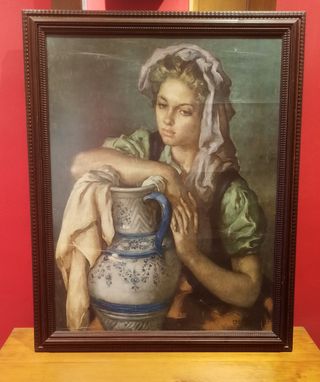 Lámina enmarcada Francisco Ribera