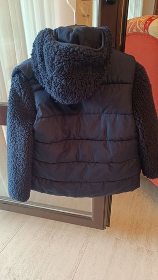Chaqueta niños Gap 2 en 1 . Talla M