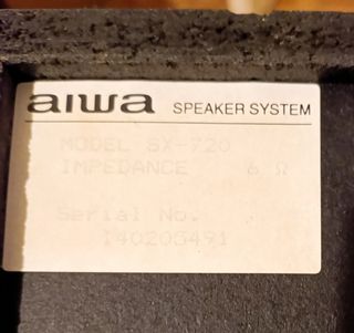 OFERTA! Equipo de música AIWA 