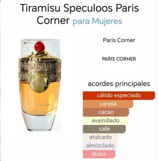 TIRAMISU SPECULOOS   PERFUME ARABE 
