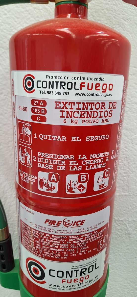 Extintores ABC 6Kg