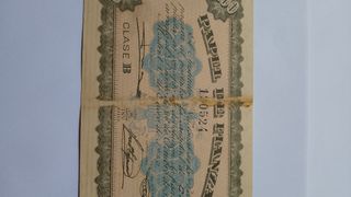Lote de 4 papeles de fianzas 1940