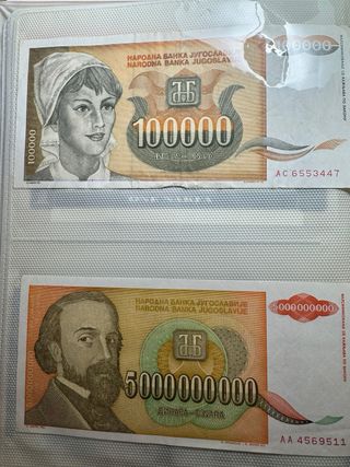 Banconote antiche straniere