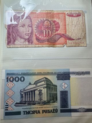 Banconote antiche straniere