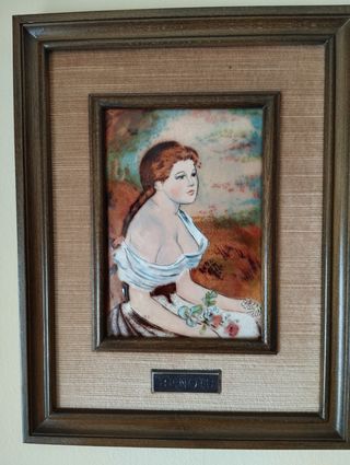 Cuadros de esmaltes Renoir y Picaso