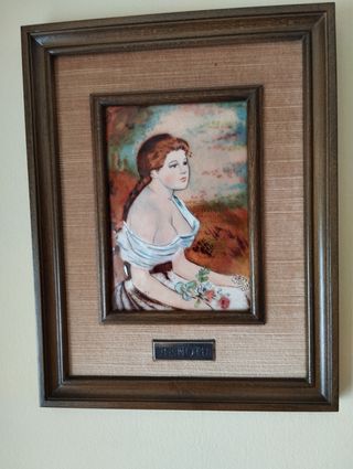 Cuadros de esmaltes Renoir y Picaso