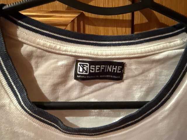 SEFINHE camiseta blanca